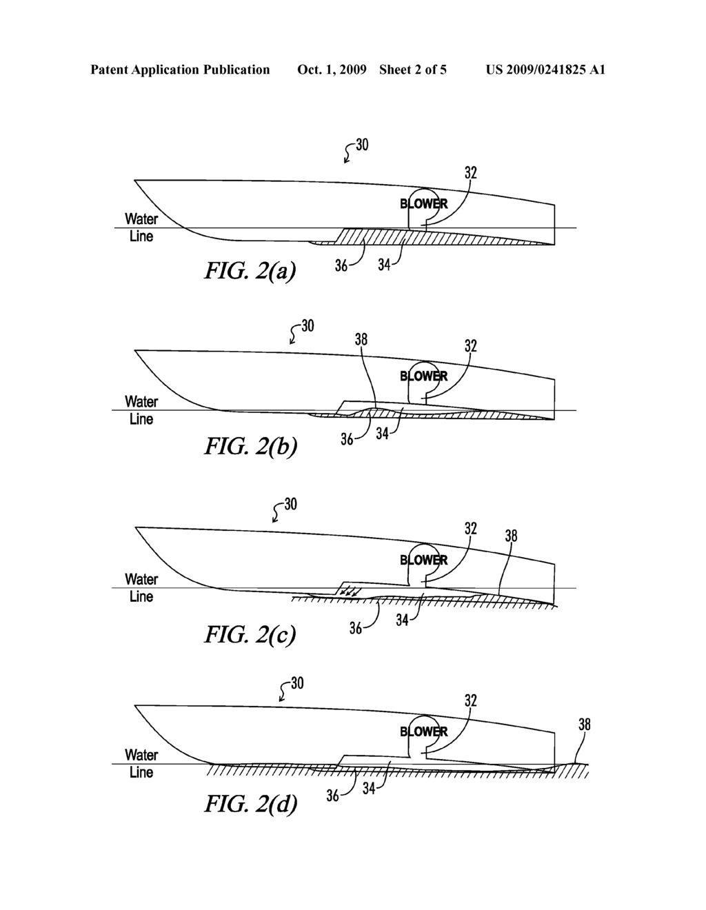 SURFACE EFFECT HULL CONFIGURATION UTILIZING REBOUND HUMP SEAL - diagram, schematic, and image 03