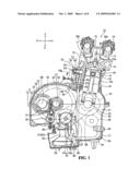 COOLING SYSTEM OF INTERNAL COMBUSTION ENGINE diagram and image