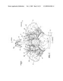 INTAKE AIR CONTROL SYSTEM OF V-TYPE INTERNAL COMBUSTION ENGINE diagram and image