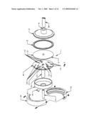 FLUID BALANCING RELIEF VALVE WITH GROOVED PROCESS SURFACE diagram and image