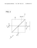 Method for manufacturing polarizer diagram and image