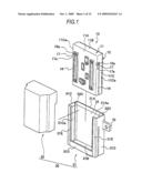 BOX FOR ACCOMMODATING ELECTRIC CONNECTION BOX diagram and image