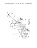 TRANSPORTATION CART WITH ELECTRONIC CONTROLS, STEERING AND BRAKES SELECTIVELY CONFIGURED FOR RIDING AND WALKING MODES OF USE diagram and image