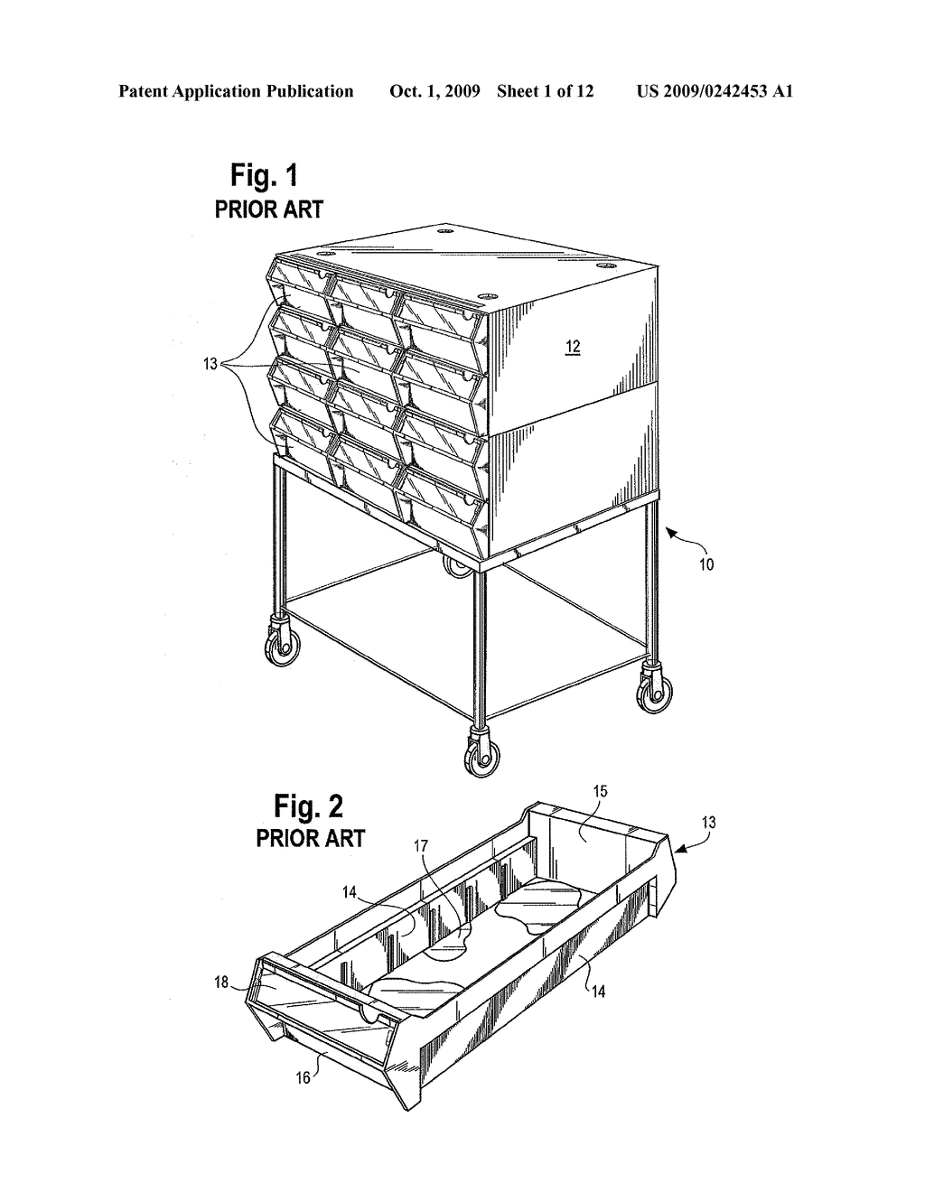 MEDICATION CART DRAWER LINER AND METHOD FOR USING SAME TO REDUCE NOSOCOMIAL INFECTIONS - diagram, schematic, and image 02