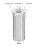 REPLACEABLE FUEL FILTER ELEMENTAND FUEL FILTER ASSEMBLY diagram and image