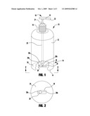 SQUEEZE BOTTLE AND PUMP COMBINATION diagram and image