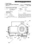 Protective rear accessory bumper with integrated spare tire carrier diagram and image