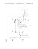 CURRENT DETECTION CIRCUIT, PHOTORECEIVER USING THE SAME, LIGHT EMISSION CONTROL DEVICE, AND ELECTRONIC DEVICE USING THE SAME diagram and image