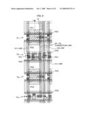 SEMICONDUCTOR IMAGING DEVICE HAVING A PLURALITY OF PIXELS ARRANGED IN A MATRIX-LIKE PATTERN diagram and image