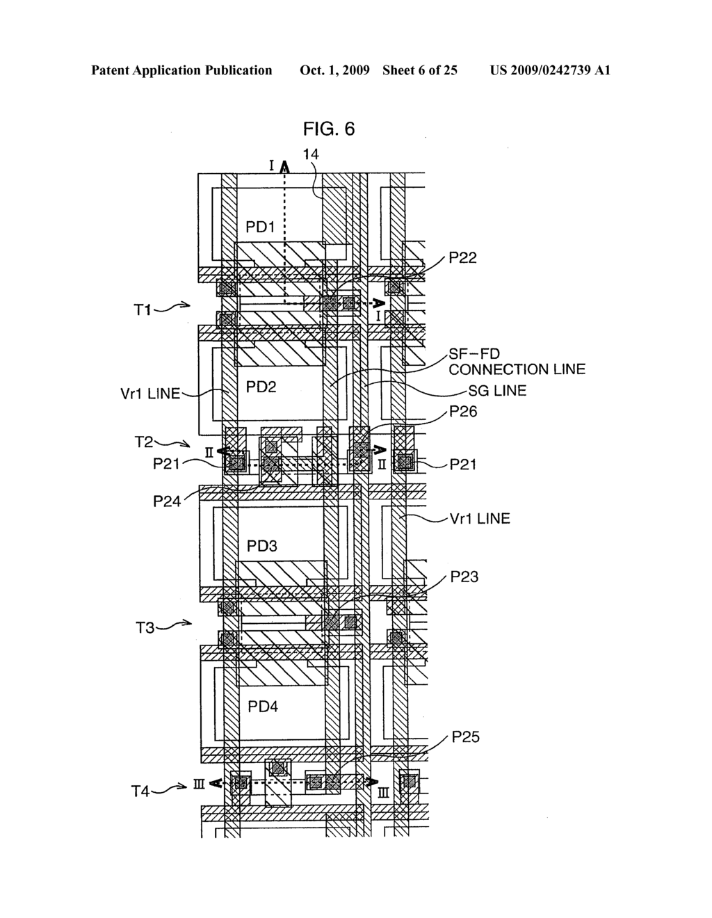 SEMICONDUCTOR IMAGING DEVICE HAVING A PLURALITY OF PIXELS ARRANGED IN A MATRIX-LIKE PATTERN - diagram, schematic, and image 07