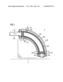 SUPER CONDUCTING BEAM GUIDANCE MAGNET, WHICH CAN ROTATE AND HAS A SOLID-STATE CRYOGENIC THERMAL BUS diagram and image