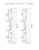 ASYMMETRIC SOURCE AND DRAIN FIELD EFFECT STRUCTURE AND METHOD diagram and image