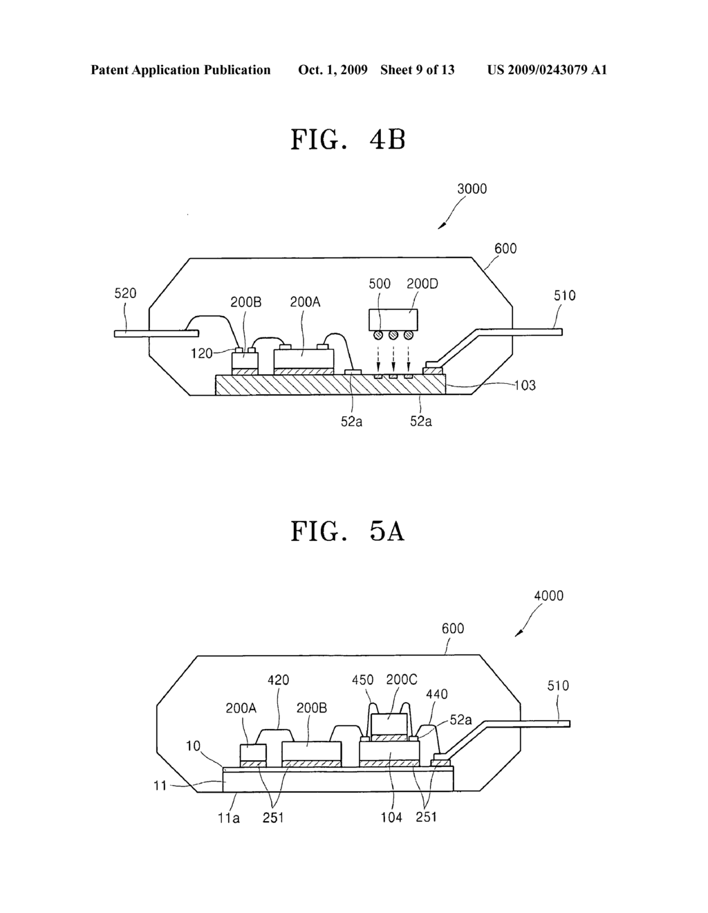 Semiconductor device package - diagram, schematic, and image 10