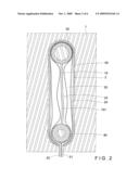 Bicycle Cranks Composed of Composite Material and Metal Parts and Method for Making the Same diagram and image