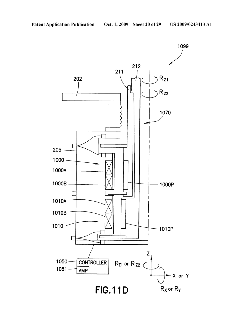 ROBOT DRIVE WITH MAGNETIC SPINDLE BEARINGS - diagram, schematic, and image 21