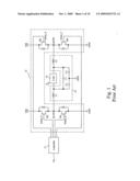 Reduction of power consumption and EMI of a switching amplifier diagram and image