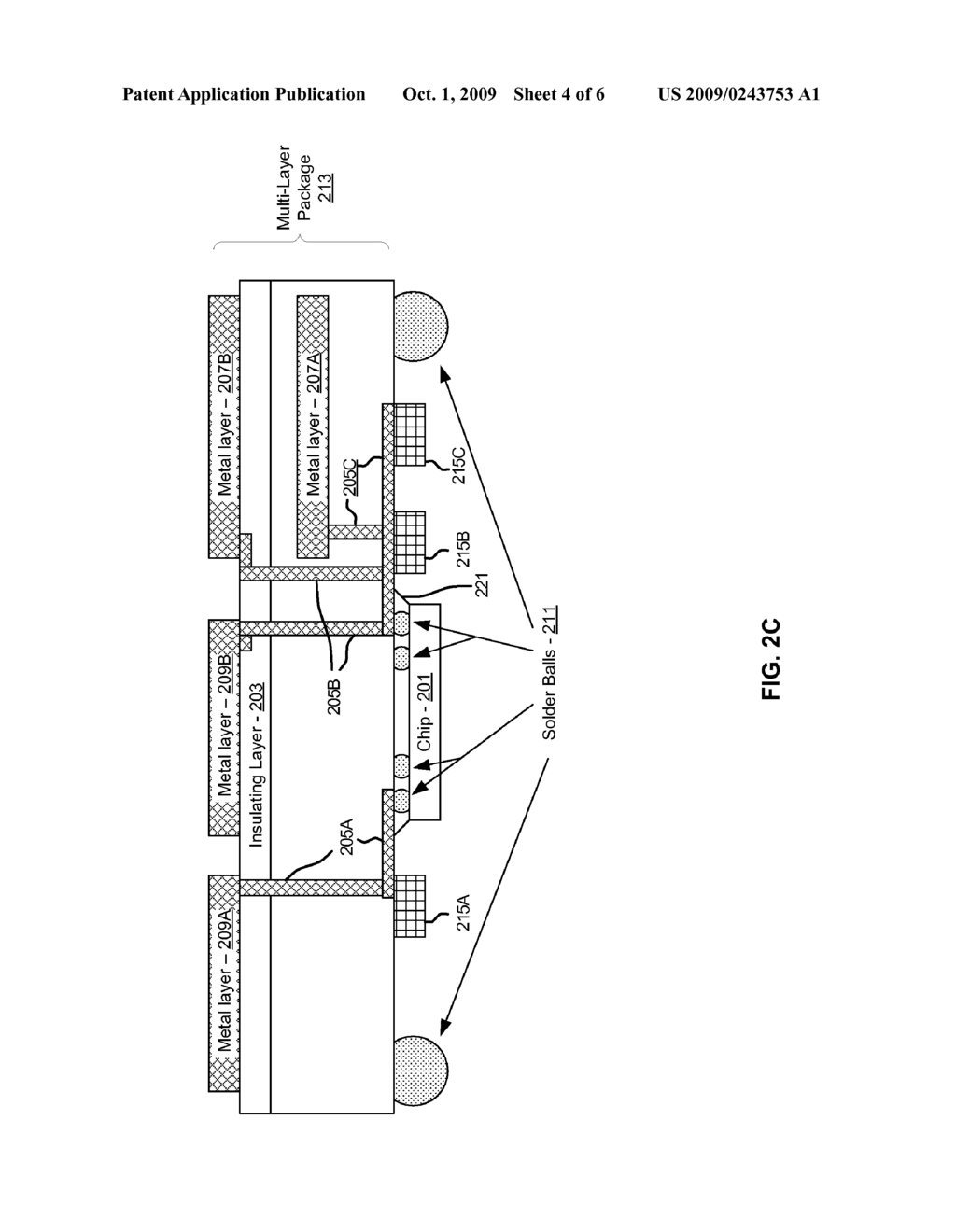 METHOD AND SYSTEM FOR PROCESSING SIGNALS VIA POWER SPLITTERS EMBEDDED IN AN INTEGRATED CIRCUIT PACKAGE - diagram, schematic, and image 05