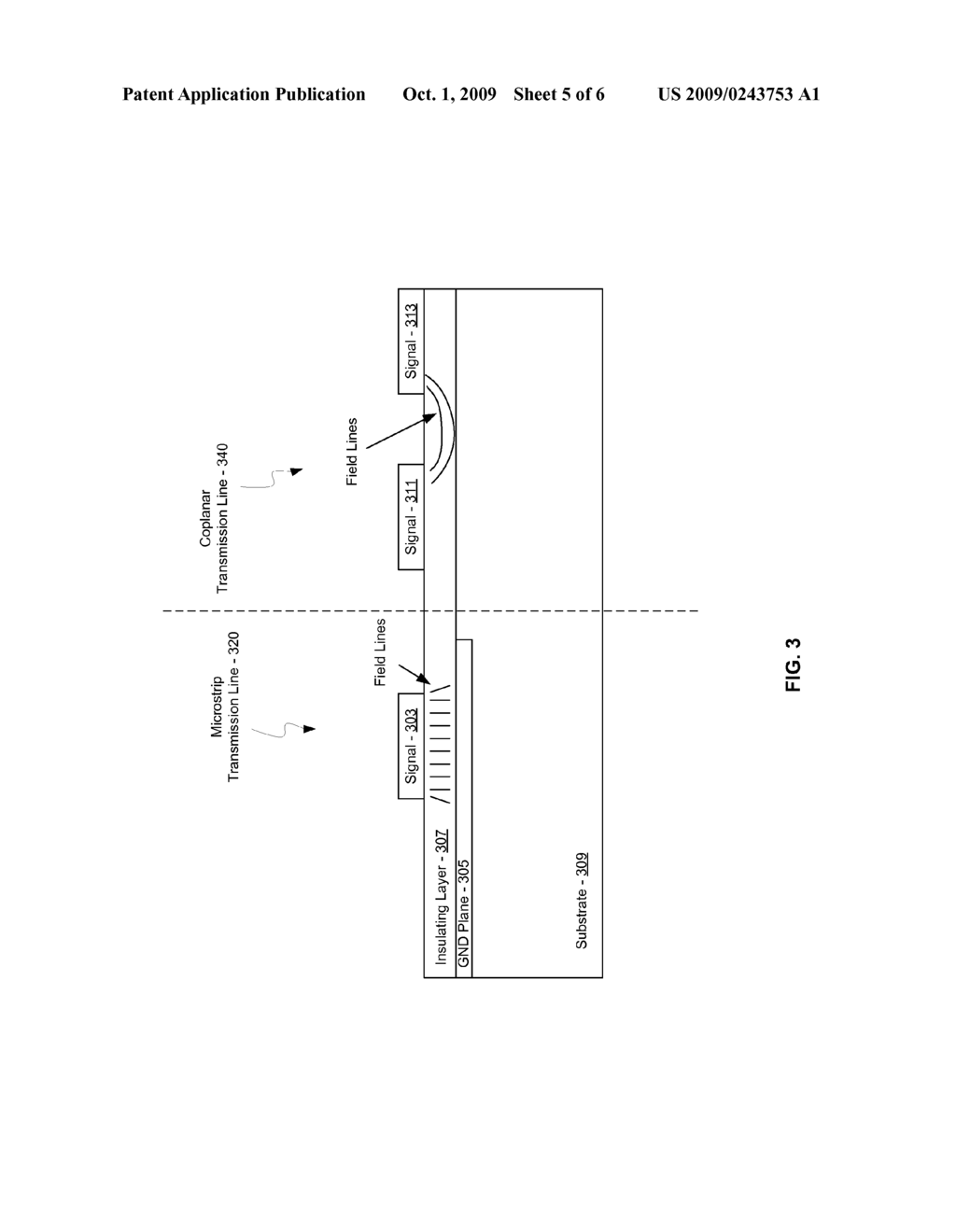 METHOD AND SYSTEM FOR PROCESSING SIGNALS VIA POWER SPLITTERS EMBEDDED IN AN INTEGRATED CIRCUIT PACKAGE - diagram, schematic, and image 06