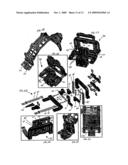 LIGHTWEIGHT HEAD MOUNTED DISPLAY WITH MULTIPLE ADJUSTMENTS diagram and image