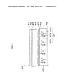 Liquid coating method, liquid coating device, and method of manufacturing radiation detector diagram and image