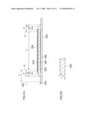 Liquid coating method, liquid coating device, and method of manufacturing radiation detector diagram and image