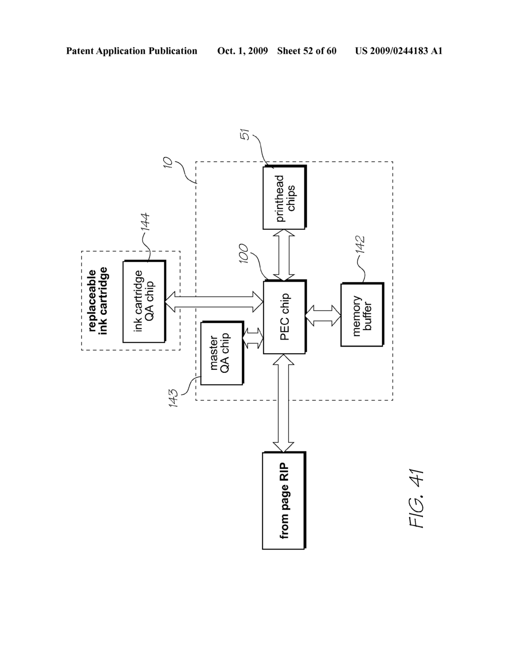 Inkjet Printer Having Funnelled Distribution To Nozzle ICS - diagram, schematic, and image 53