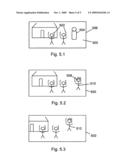 METHOD OF MAKING A DIGITAL CAMERA IMAGE OF A SCENE INCLUDING THE CAMERA USER diagram and image