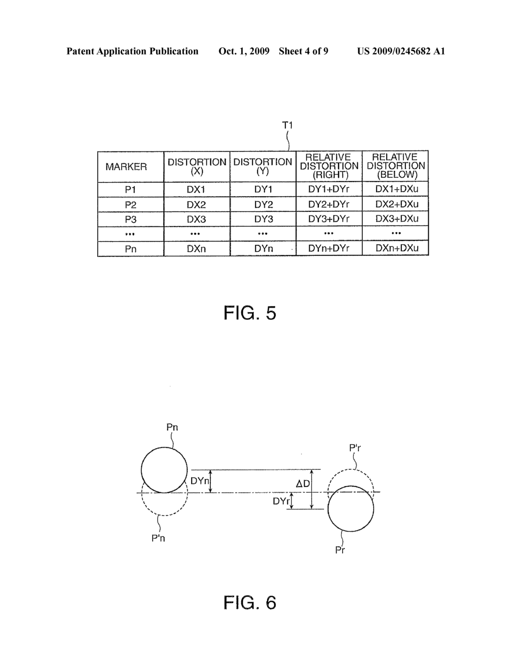 METHOD FOR CORRECTING DISTORTION OF IMAGE PROJECTED BY PROJECTOR, AND PROJECTOR - diagram, schematic, and image 05