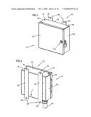 Wall mount distribution arrangement diagram and image