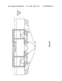 METHOD AND SYSTEM FOR INTER-CHIP COMMUNICATION VIA INTEGRATED CIRCUIT PACKAGE WAVEGUIDES diagram and image