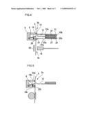 Sheet material cutting unit and printing device diagram and image