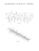 Break-away material retainer for paving vehicles diagram and image