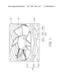 FAN FRAME AND HEAT DISSIPATION FAN INCORPORATING THE FAN FRAME diagram and image