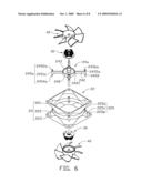 FAN FRAME AND HEAT DISSIPATION FAN INCORPORATING THE FAN FRAME diagram and image