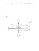 ANALYSIS DEVICE AND AN ANALYSIS APPARATUS USING THE ANALYSIS DEVICE diagram and image