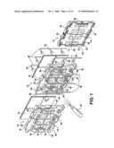 ARTICLE, ASSEMBLY AND PROCESS FOR PRODUCING A WATERPROOF, DEGRADATION RESISTANT AND INCREASED STRUCTURAL SUPPORTED STIFFENER INSERT SUCH AS INCORPORATED INTO A COMPOSITE PALLET CONSTRUCTION diagram and image