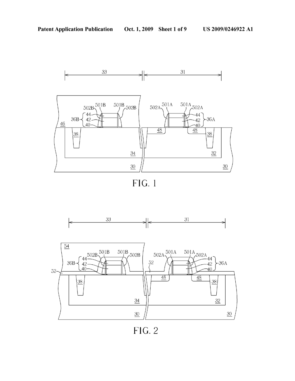 METHOD OF FORMING CMOS TRANSISTOR - diagram, schematic, and image 02