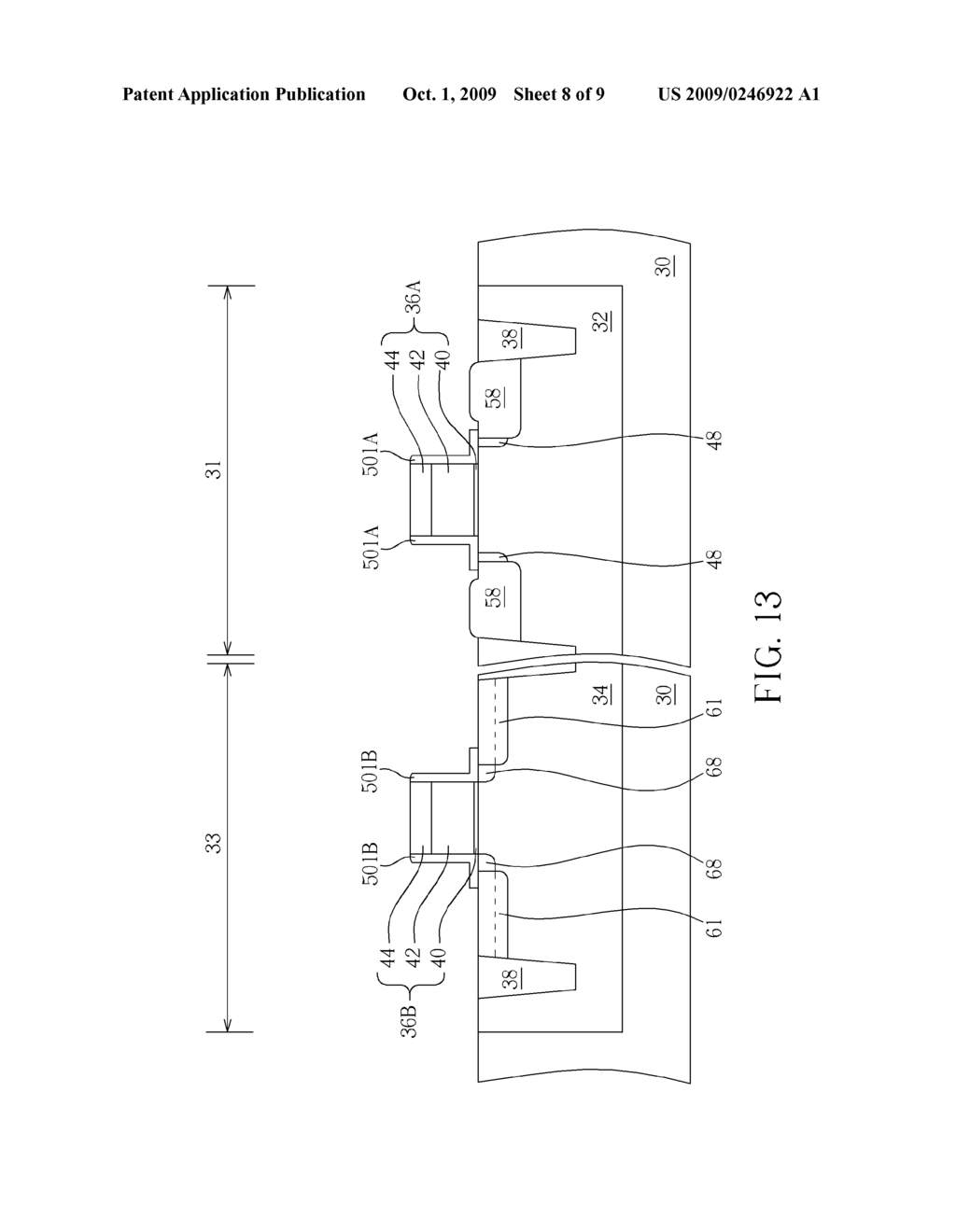 METHOD OF FORMING CMOS TRANSISTOR - diagram, schematic, and image 09