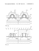 INCREASING STRESS TRANSFER EFFICIENCY IN A TRANSISTOR BY REDUCING SPACER WIDTH DURING THE DRAIN/SOURCE IMPLANTATION SEQUENCE diagram and image