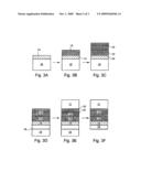 METHOD OF FABRICATING A MICROELECTRONIC STRUCTURE OF A SEMICONDUCTOR ON INSULATOR TYPE WITH DIFFERENT PATTERNS diagram and image