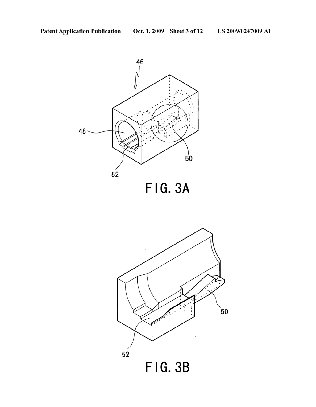 Coaxial connector and a structure for attaching the coaxial connector to a connector housing - diagram, schematic, and image 04