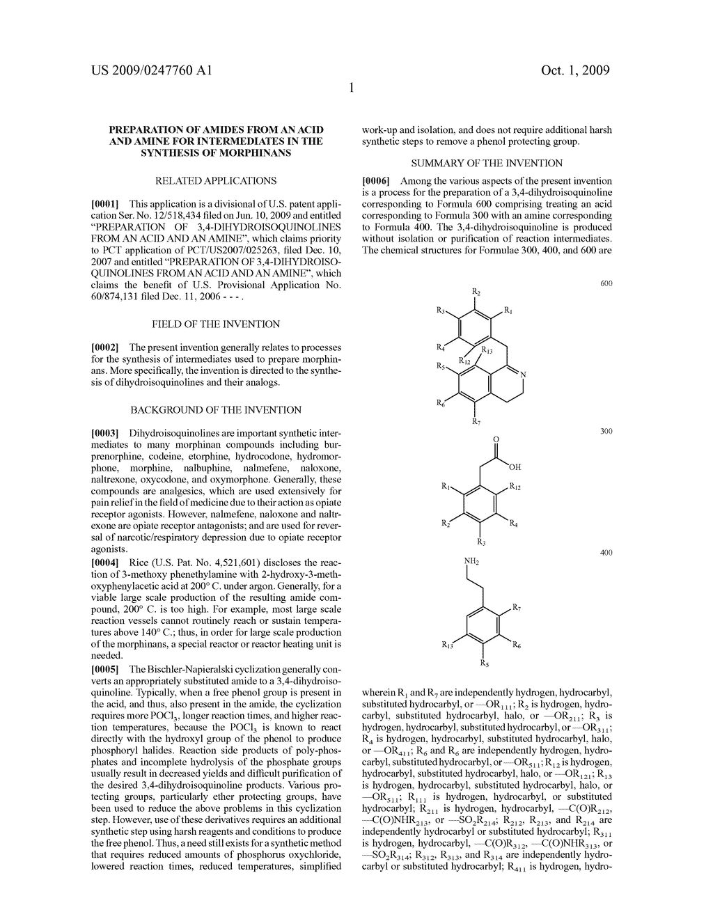 Preparation of Amides from an Acid and Amine for Intermediates in the Synthesis of Morphinans - diagram, schematic, and image 02