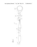 TREATMENT INSTRUMENT FOR ENDOSCOPIC USE diagram and image