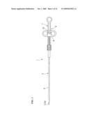 ENDOSCOPE TREATMENT INSTRUMENT diagram and image