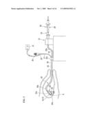 ENDOSCOPE TREATMENT INSTRUMENT diagram and image