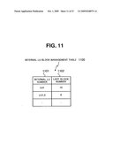 Storage apparatus and control method for same diagram and image