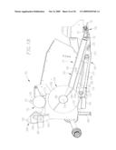 COMBINE HARVESTER DRAPER HEADER HAVING FLEXIBLE CUTTERBAR diagram and image