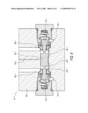 LOCK VALVE WITH GROOVED PORTING IN BORE diagram and image