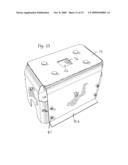 TAMPER RESISTANT LOCKING DEVICE FOR UNDERGROUND ENCLOSURES AND METHOD diagram and image