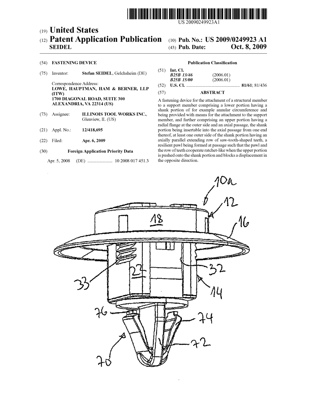  FASTENING DEVICE - diagram, schematic, and image 01